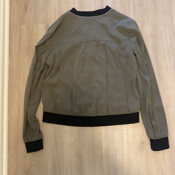 Silk Bomber Jacket - Picture 5 of 6